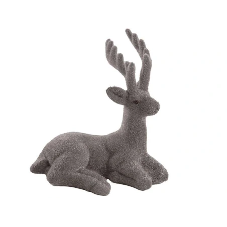 Ziemeļbriedis, 15 cm, pelēks