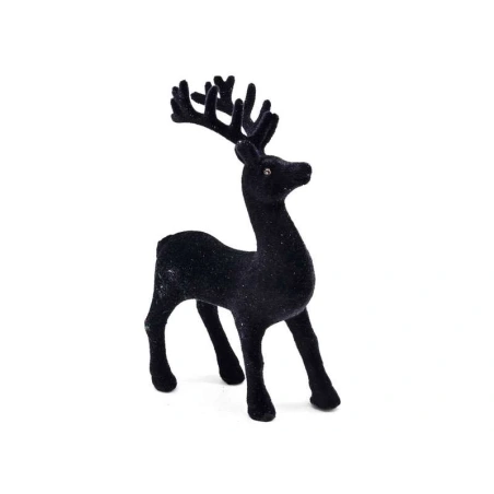 Reindeer, 15 cm, Black
