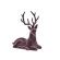 Reindeer, 23 cm, Plum Color