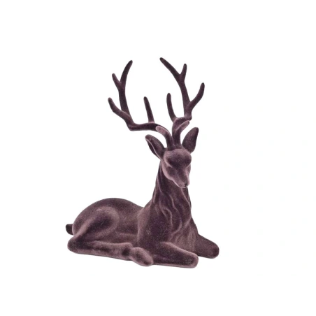 Reindeer, 23 cm, Plum Color