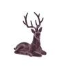 Reindeer, 23 cm, Plum Color