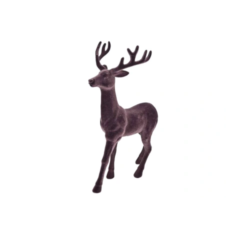 Reindeer, 40 cm, Dark Plum Color
