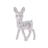 Deer, 10 cm, Silver Color