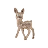 Briedis, 10 cm, zelta krāsā
