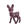 Deer, 10 cm, Dark Plum Color