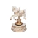 Music Box with Rocking Horse, 11.9×11.1×17.2 cm