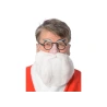 Santa Claus Mask: Glasses, Nose, Beard.