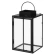 Lantern with mirror base, 18.2×18.2×30 cm
