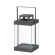 Modern lantern, dark gray, 25 cm