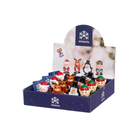 Walking Christmas figurine