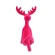 Sitting Deer, 22×11×11 cm, Pink