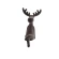Sitting deer, 22×11×11 cm, Gray