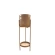 Flowerpot on Stand, Size L, H 60 cm, 19×19 cm, Beige