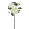 Chrysanthemum Branch, 72 Cm, Cream Color