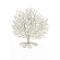 Lucky Coral Tree, 42 cm, Gold