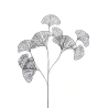 Ginkgo Branch, 70 cm, Steel