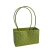 Dovanų maišelis, 22×13,5×10 cm, žalios spalvos