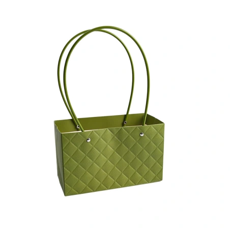 Gift Bag, 22x13.5x10 cm, Green