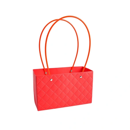 Gift Bag, 22x13.5x10 cm, Red