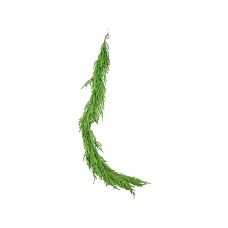 Vainags no mākslīgām priedes zariem, 152 cm