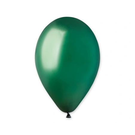 Balloons 12", Green Color, 1 Pack - 100 pcs.