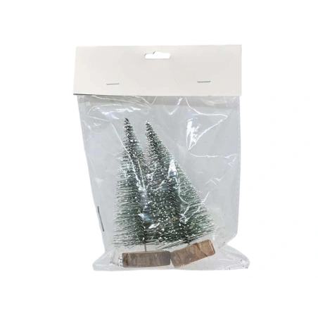 Ziemassvētku eglītes, 5×13 cm, 1 iepak. - 4 gab.