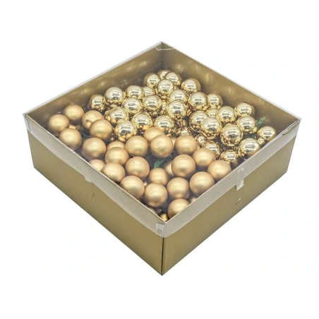 Toys with Wire, Gold Color, 2,5 cm, 1 pack - 144 pcs