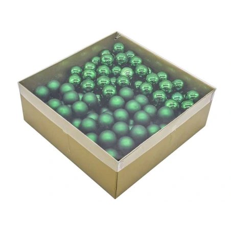 Toys with Wire, Matte and Glossy Green Color, 2.5 cm, 1 pack - 144 pcs