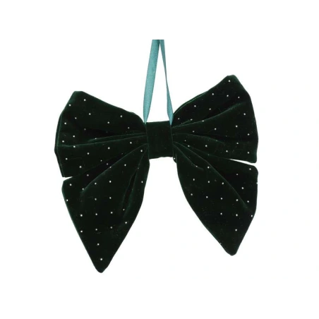 Bow, 20×20×2 cm, Green Color