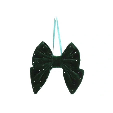 Bow, 11×12×2 cm,Green Color
