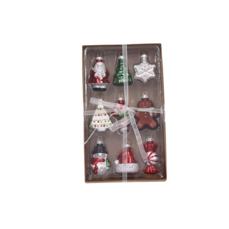 Christmas Tree Toys, 1 set - 9 pcs.