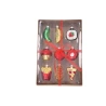 Christmas Tree Toys, 1 set - 9 pcs.