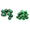 Toys with Wire, 2 cm, Matte and Glossy Green Color, 1 pack - 144 pcs