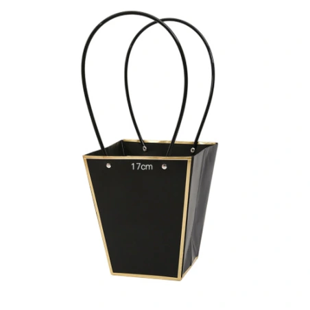 Gift Bag, 17×11.5×20 cm, Black Color
