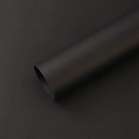 Wrapping Paper, 44×58 cm, Black Color, 1 pack - 10 Sheets