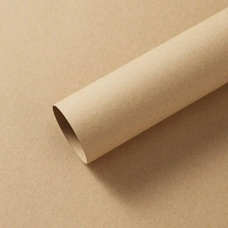 Wrapping Paper, 44×58 cm, Brown Color, 1 pack - 10 Sheets