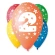Balloons, 12", “Number 2”, 1 Pack - 5 pcs.