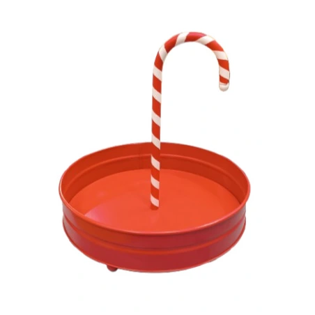 Metal tray, 27×28 cm