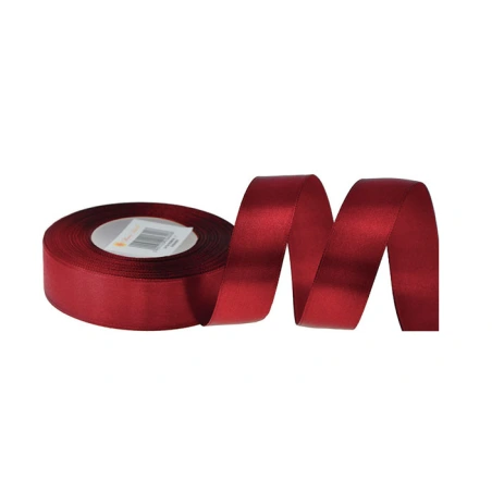 Ribbon, 2.5 cm x 35 y (32 m), Cherry Color