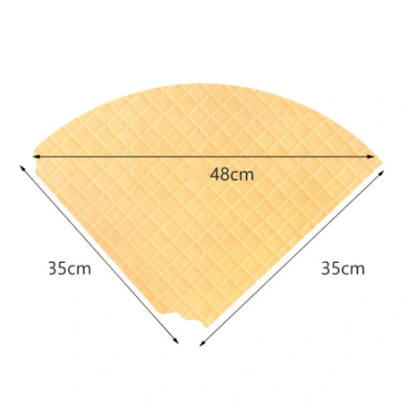 Wrapping Paper, 35×48×35 cm, Orange Color, 1 Pack – 10 pcs