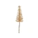 Artificial Stick-In Christmas Tree, Golden, H-30 cm