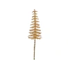 Artificial Stick-In Christmas Tree, Golden, H-30 cm