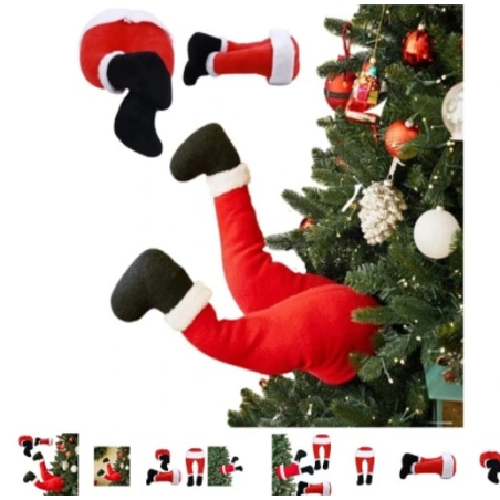 Santa Claus Legs, 38 cm