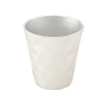 Plastic Flower Pot, 16×10.5×16.5, Silver Color
