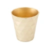 Plastic Flower Pot, 16×10.5×16.5, Gold Color