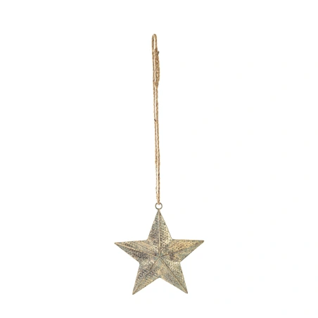 Hanging Star, 20×19×4 cm