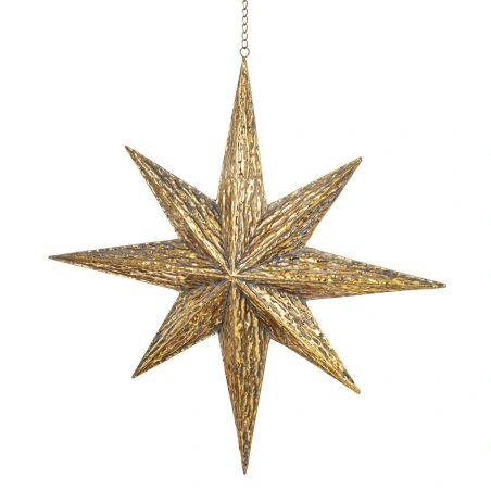 Hanging Star, 68×67×13.5 cm