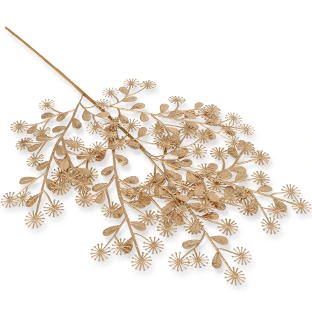 Artificial Branch, Gold Color, 57 cm