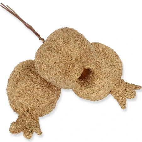 Artificial Pomegranate Branch, 13 cm