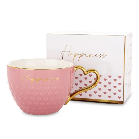 Cup, 8.5×16×12 cm, Pink Color